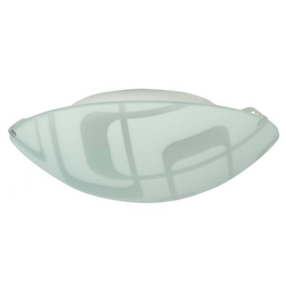 Plafon 1 Luz Color Met/vid          25cm