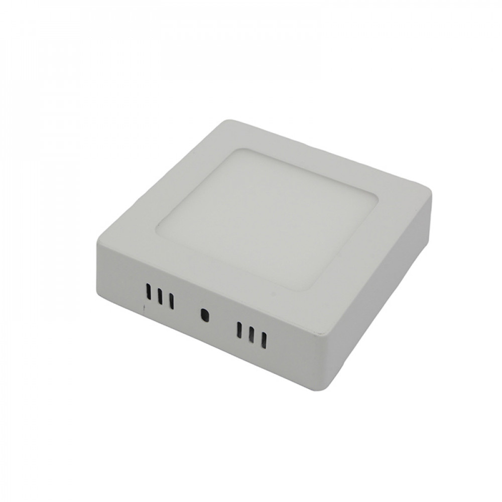 Foco Led S/puesto Cuadrado  6w  L.calida