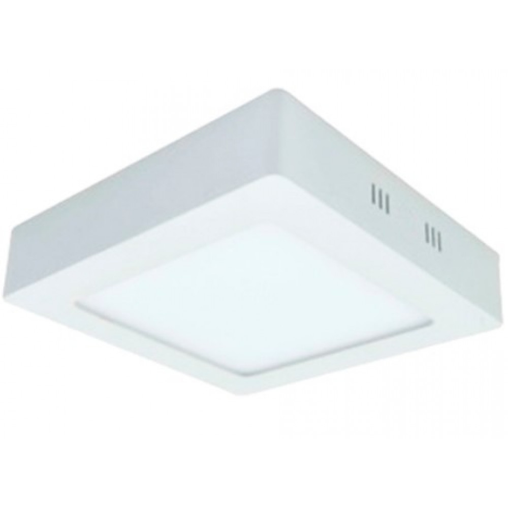 Foco Led Sobre Puesto Cuadrado 6w Luz Fria
