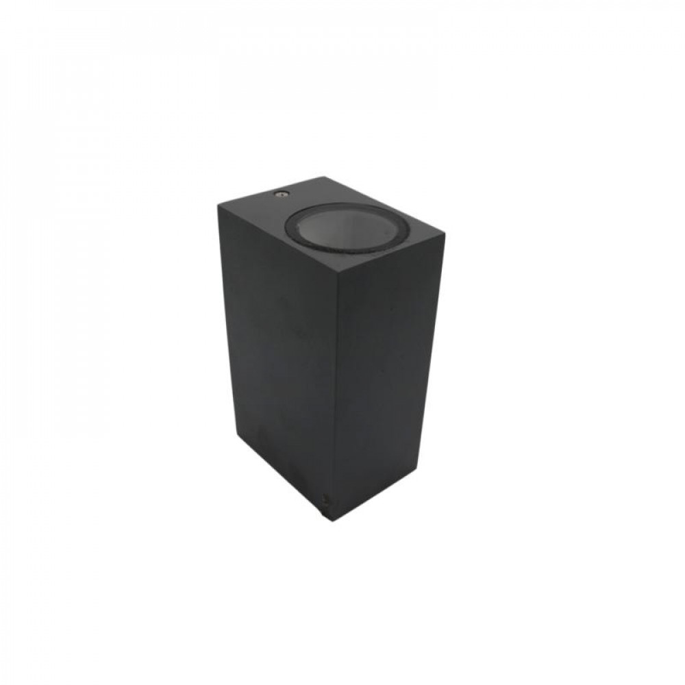 Aplique Led Gu10 Exterior Rect Graf.mate