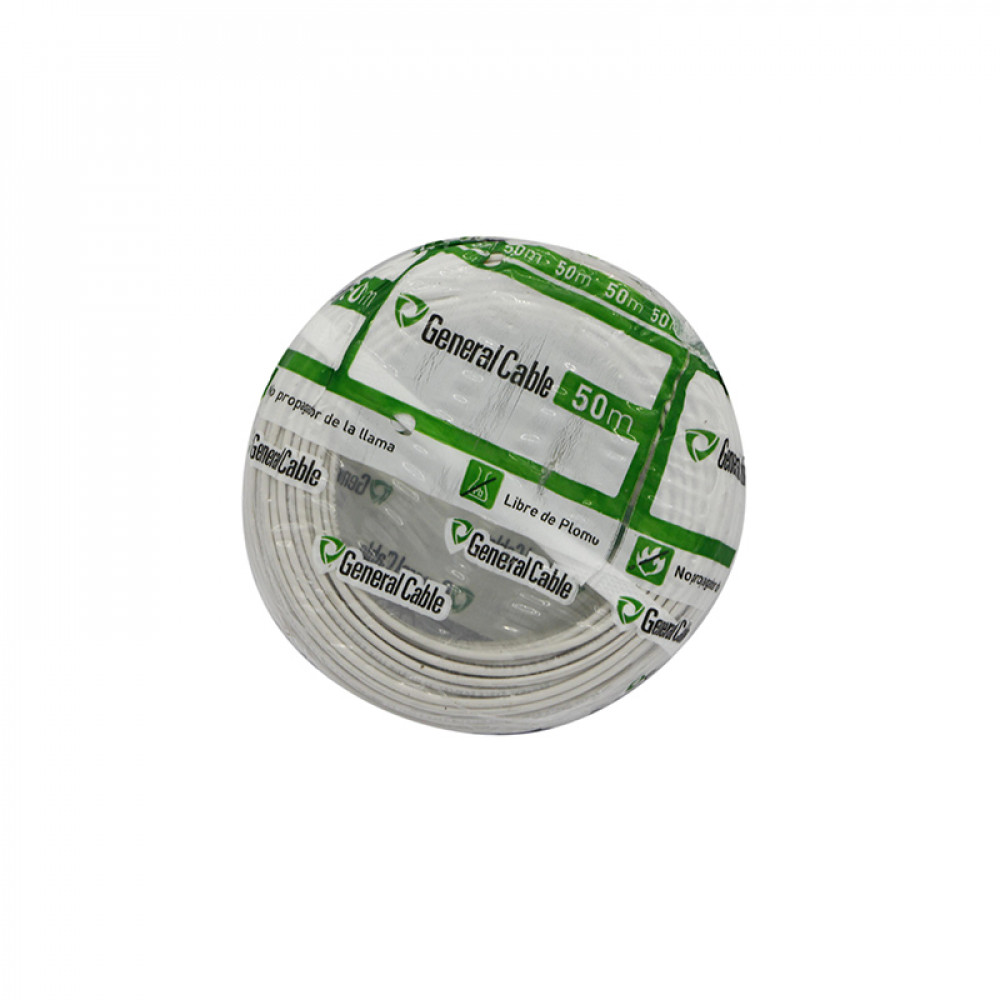CABLE LIBRE HALOGENO BLANCO R-50  1.5 mm