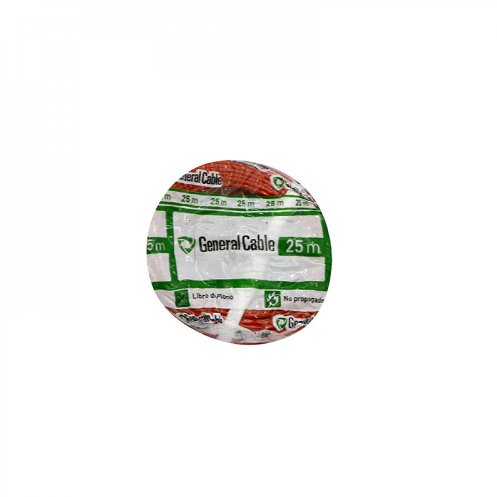 Cable Libre Halogeno Rojo   R-25  1.5 Mm