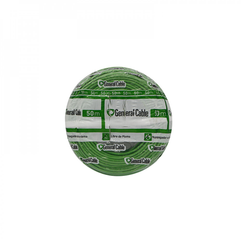 CABLE LIBRE HALOGENO VERDE  R-50  2.5 mm