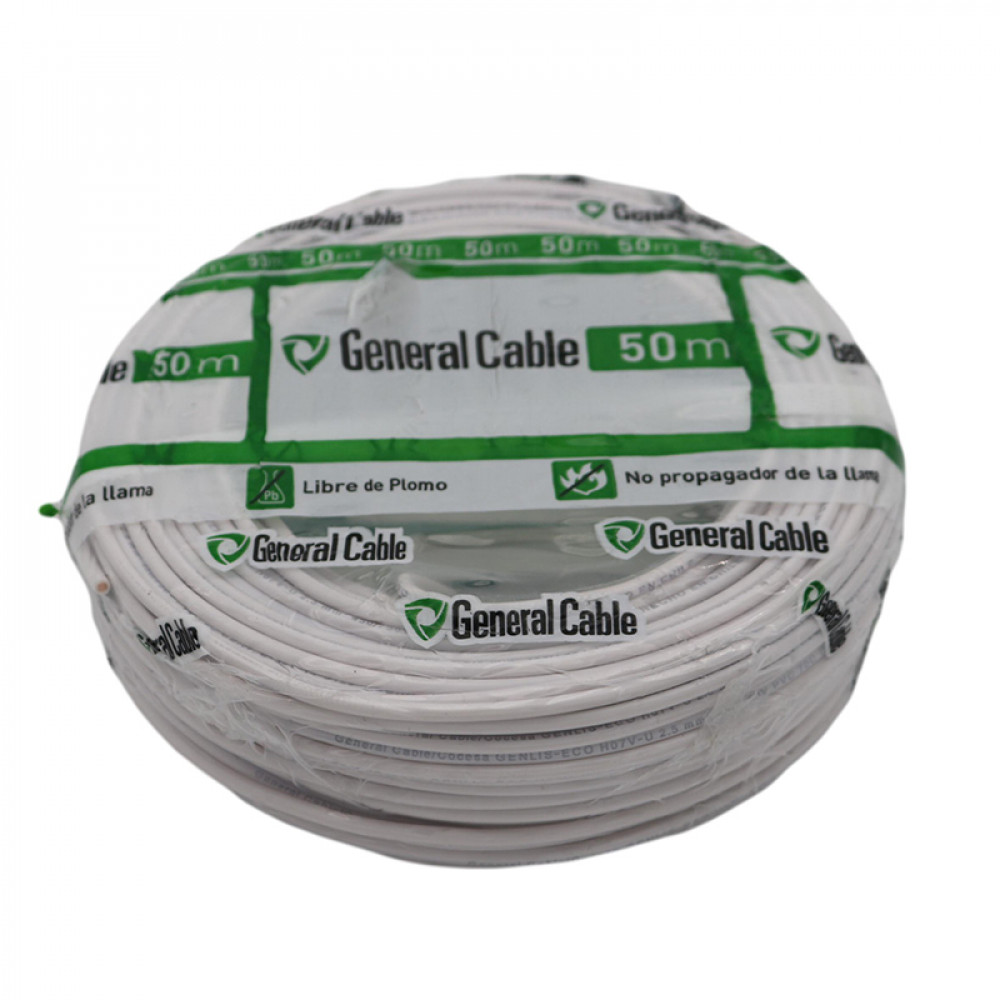 Alambre Plastico Nya Blanco R-100 2.5 Mm