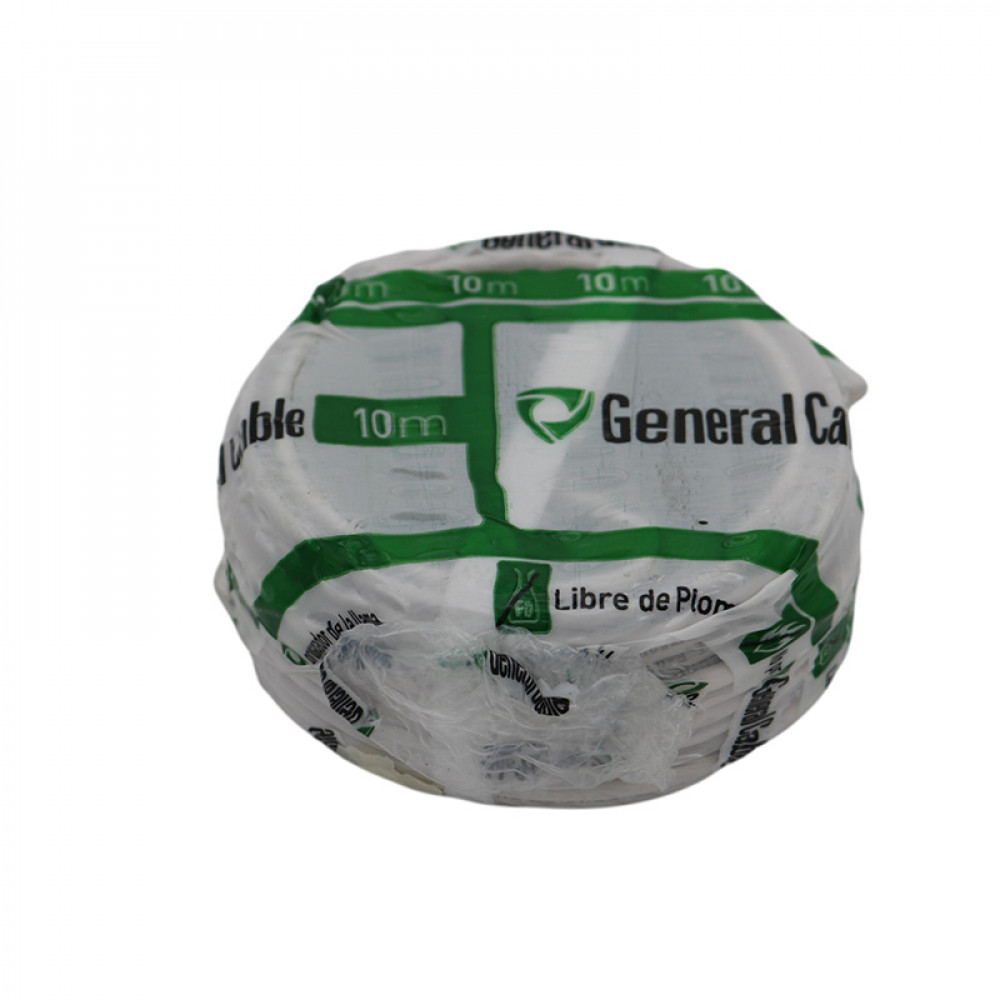 ALAMBRE PLASTICO NYA BLANCO R-10  2.5 mm