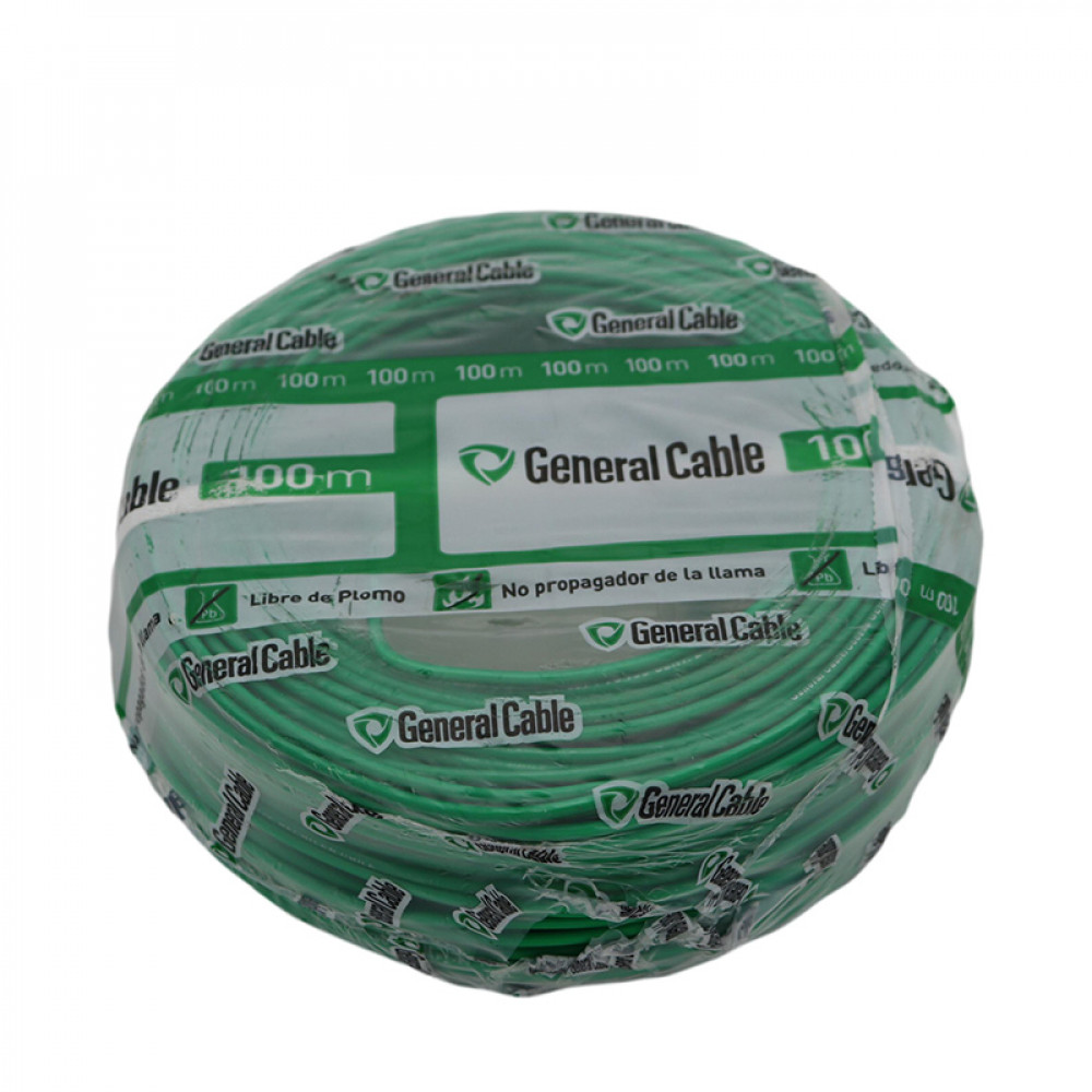 Alambre Plastico Nya Verde R-100  2.5 Mm