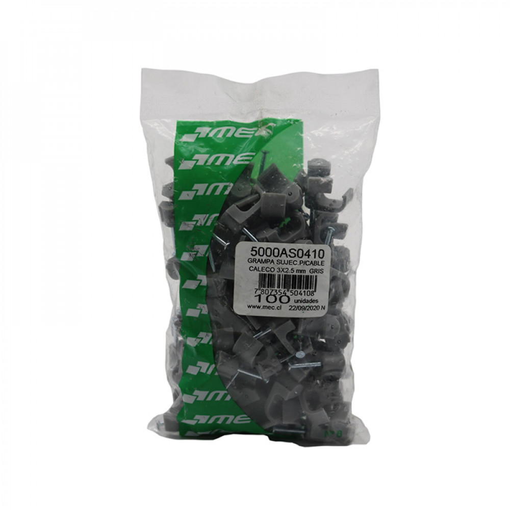 ABRAZADERA N*3 P/FIJAR CALECO 2X1.5   87