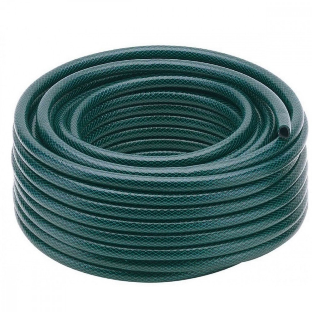 Manguera Jardin Pvc Reforzada Verde 3/4''
