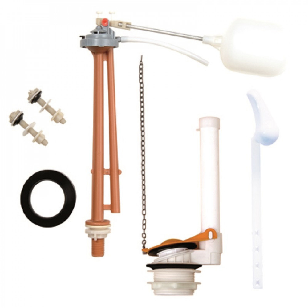 WC FITTING COMPLETO VALV BOYA M/P BLANCA