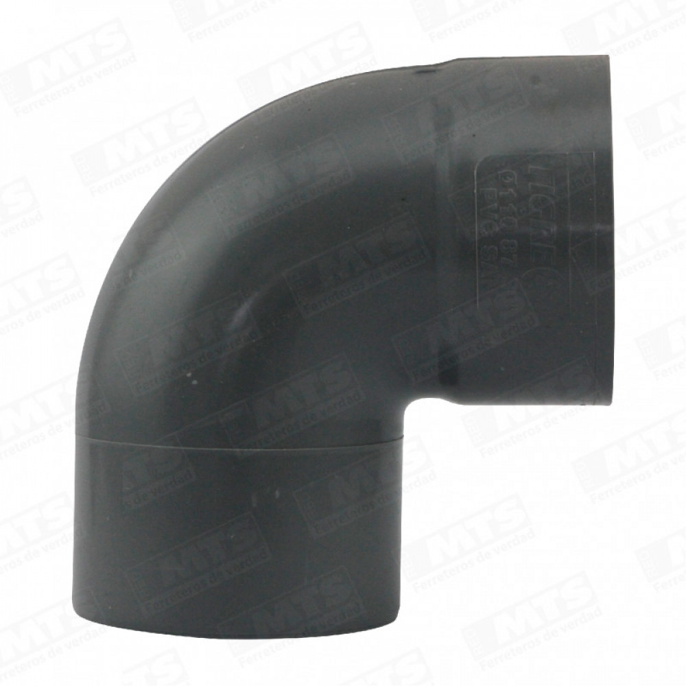 PVC SANITARIO CODO 87.5 GR.       110 mm