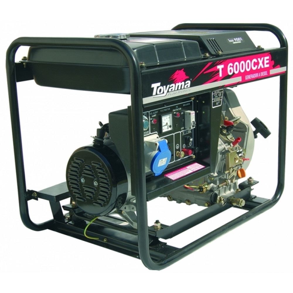 GENERADOR TOYAMA DIESEL P/ELEC 5.0KW+BAT