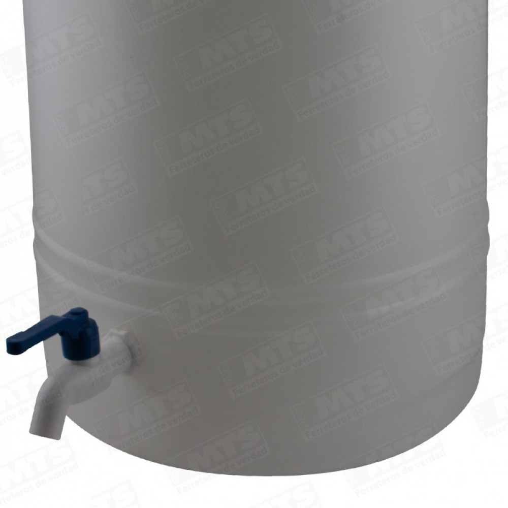 BIDON PLASTICO B/ANC.C/LLAVE 25LT       