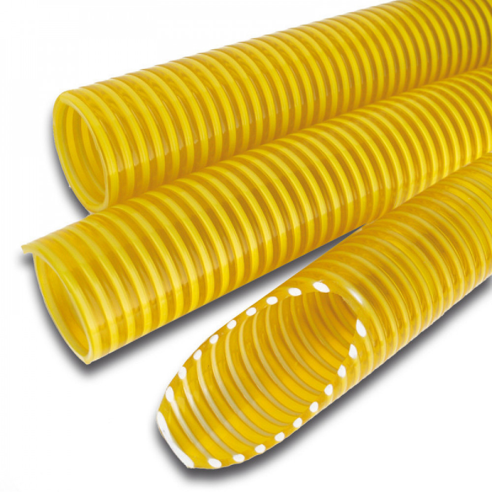 Manguera Liquiflex C/espiral Amarilla 3''