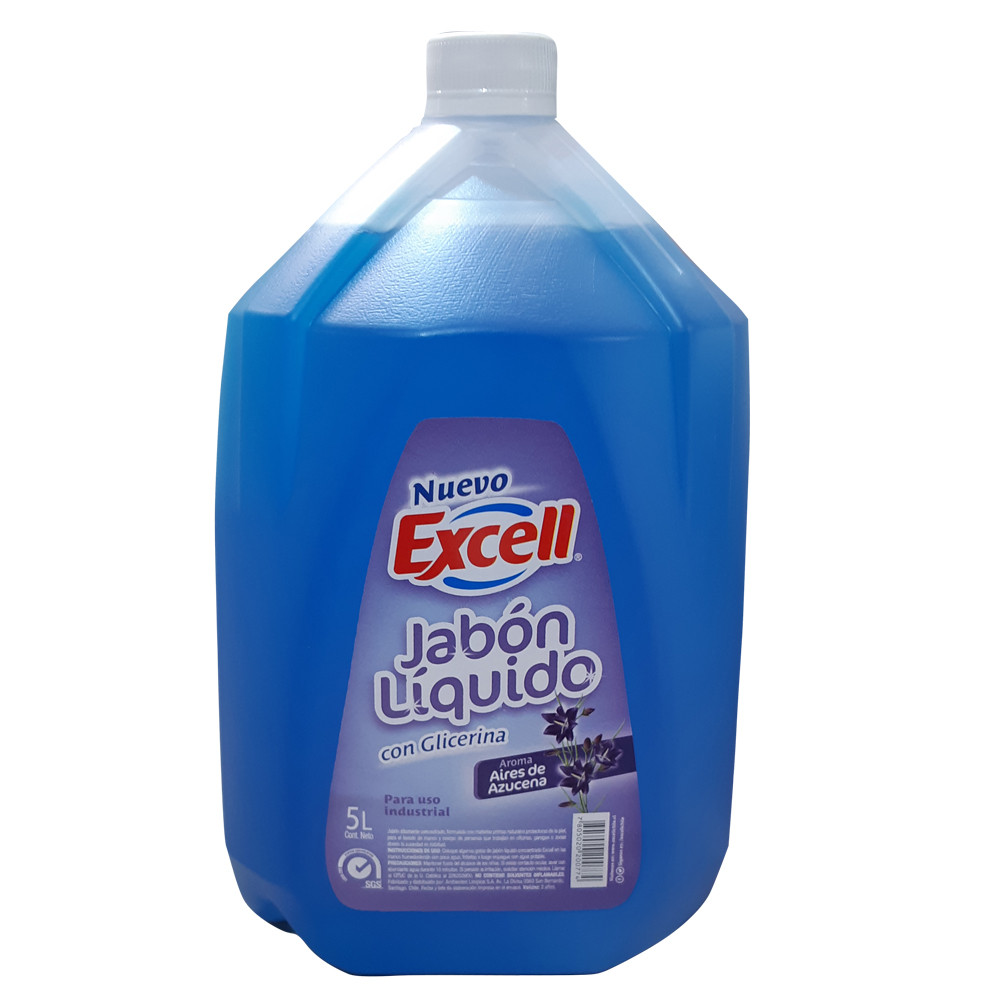 JABON LIQ. PARA MANOS CONCEN.BIDON 5LT  