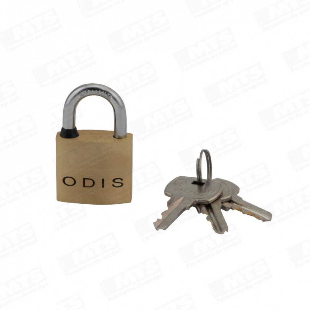 CANDADO ODIS BRONCE 30 mm         N* 130