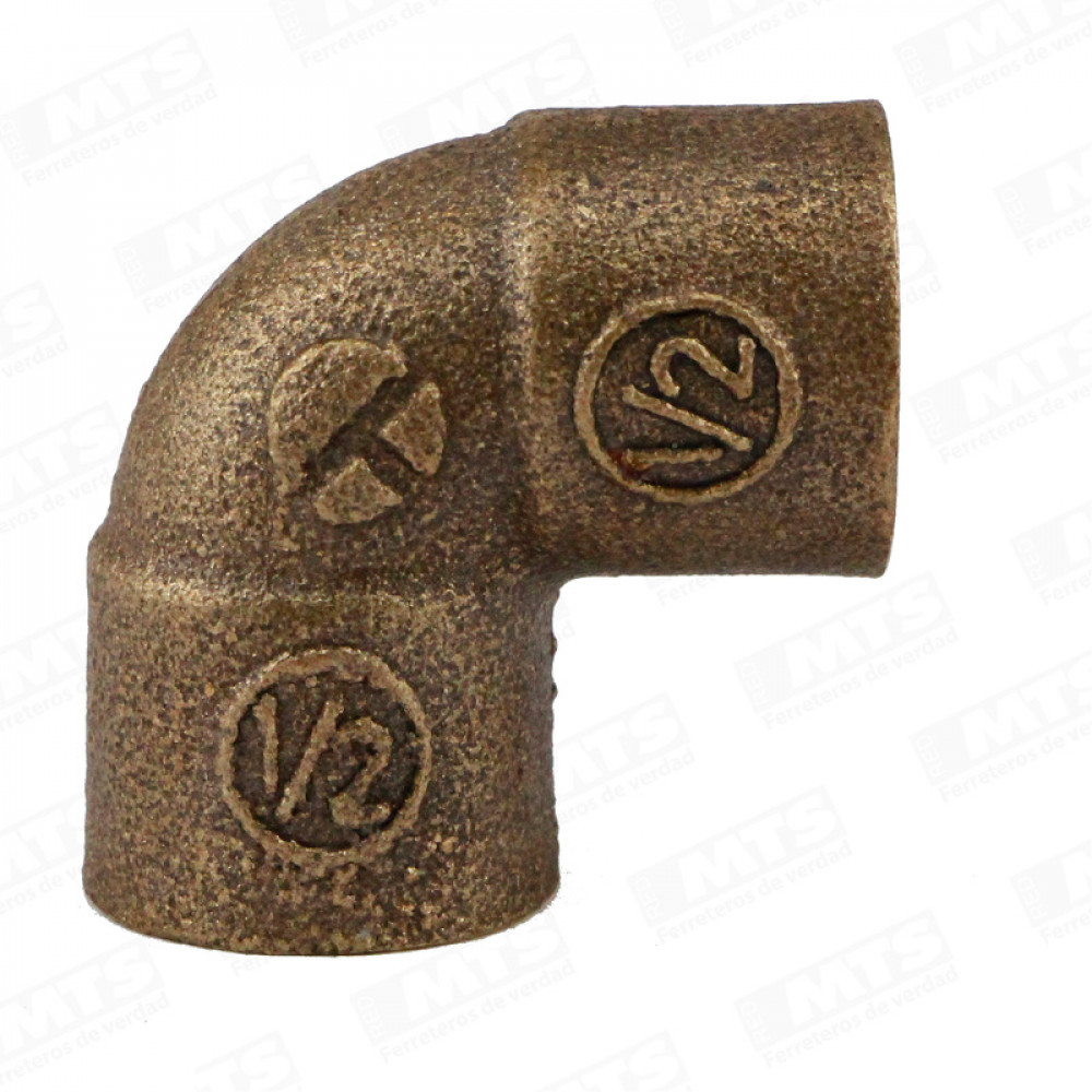 CODO BRONCE SOLDAR                  1/2