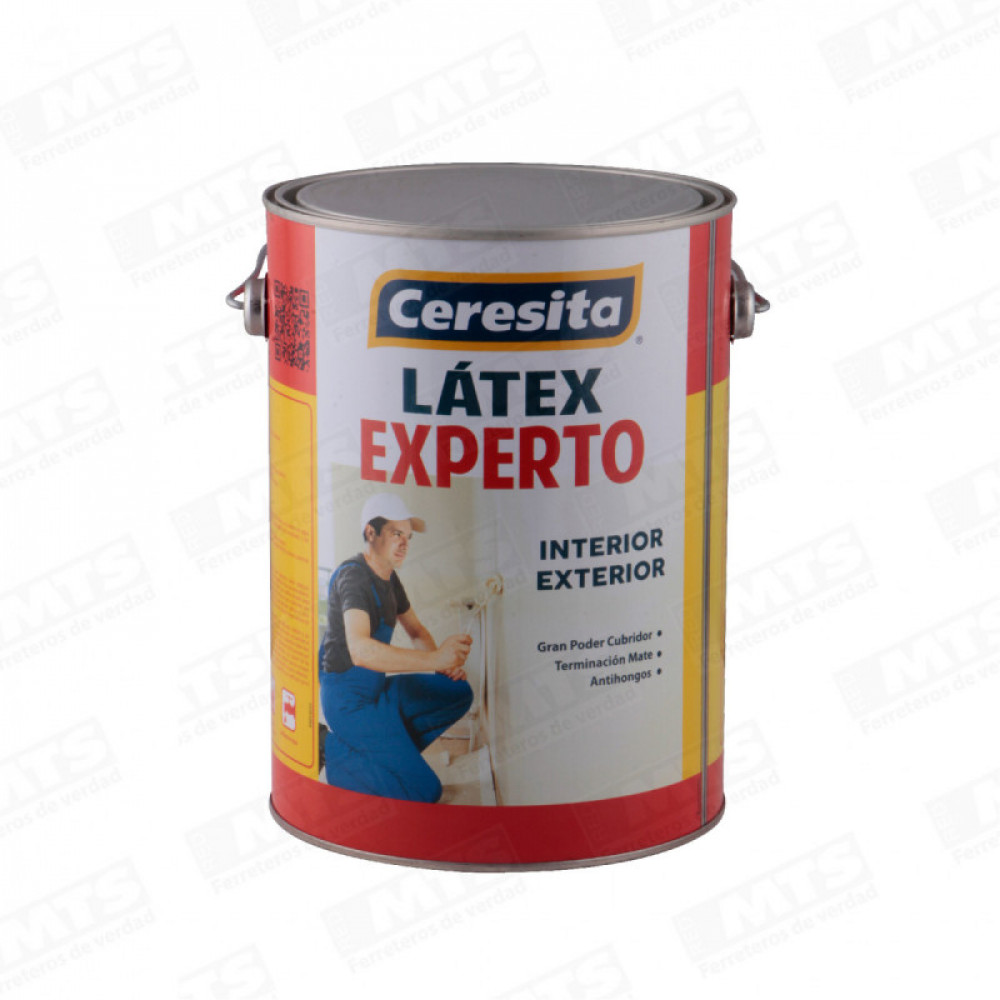 Latex Ceresita Experto Blanco     1/4 Gl