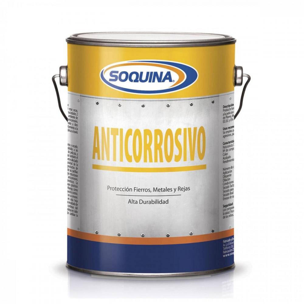 Anticorrosivo Soquina Gris Verdoso   1gl