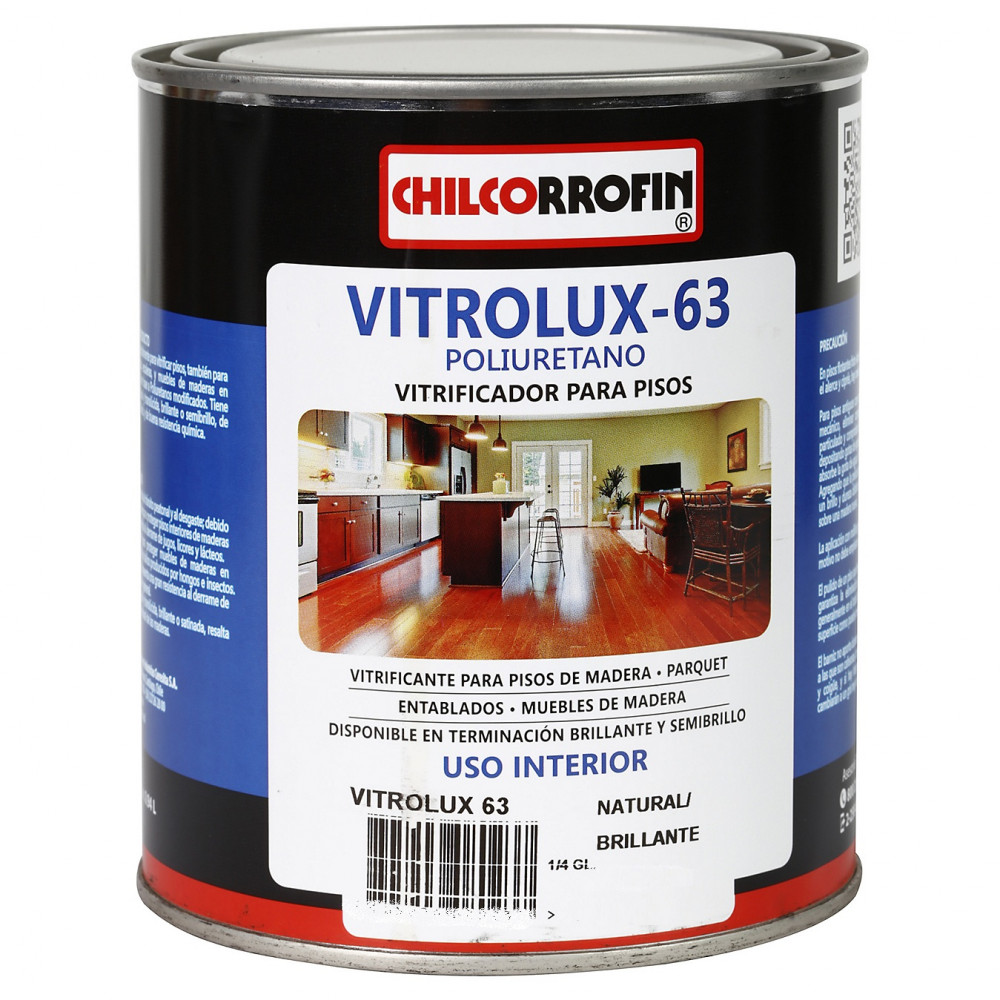 Barniz Chilco Vitrolux 63          1/4gl