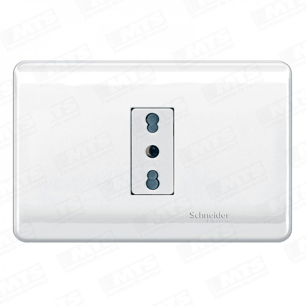 ENCHUFE GENESIS SIMPLE 10/16A BLANCO    