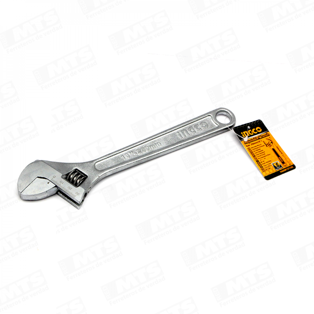 LLAVE AJUSTABLE CROMADA ECON.    10    