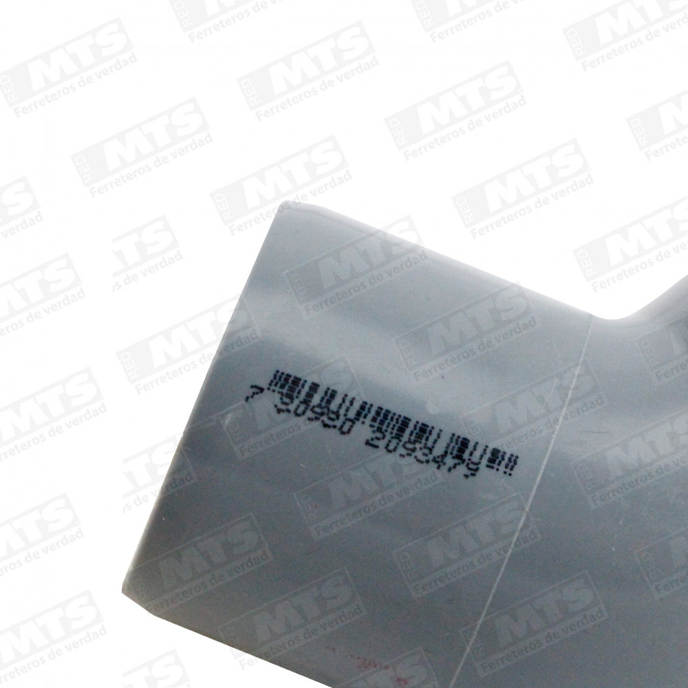PVC SANITARIO CODO 45 GR.          40 mm