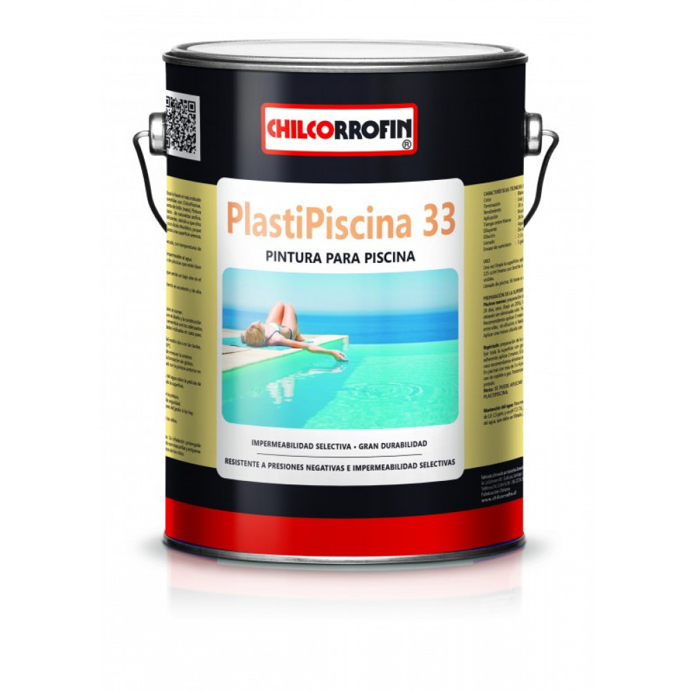 Pintura Piscina Plastip Azul Tahiti  1gl