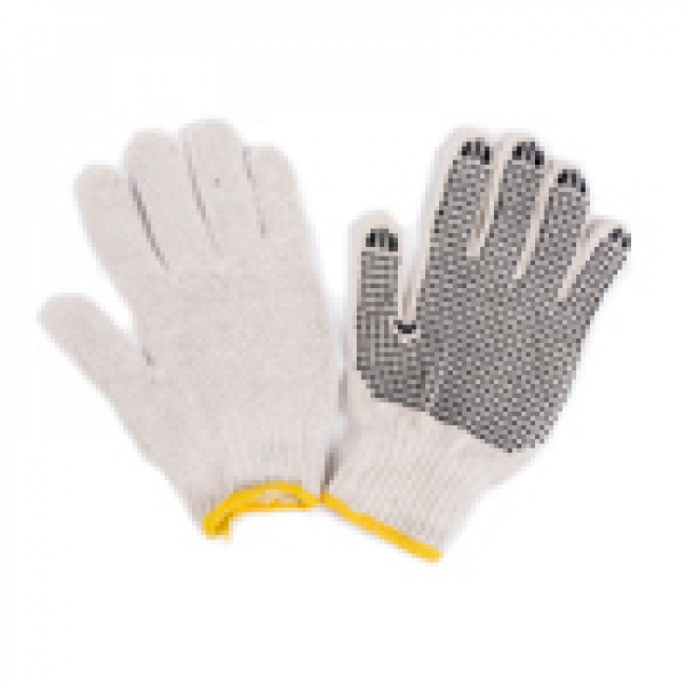 GUANTE ALGODON 1 CARA PVC        120 GRS