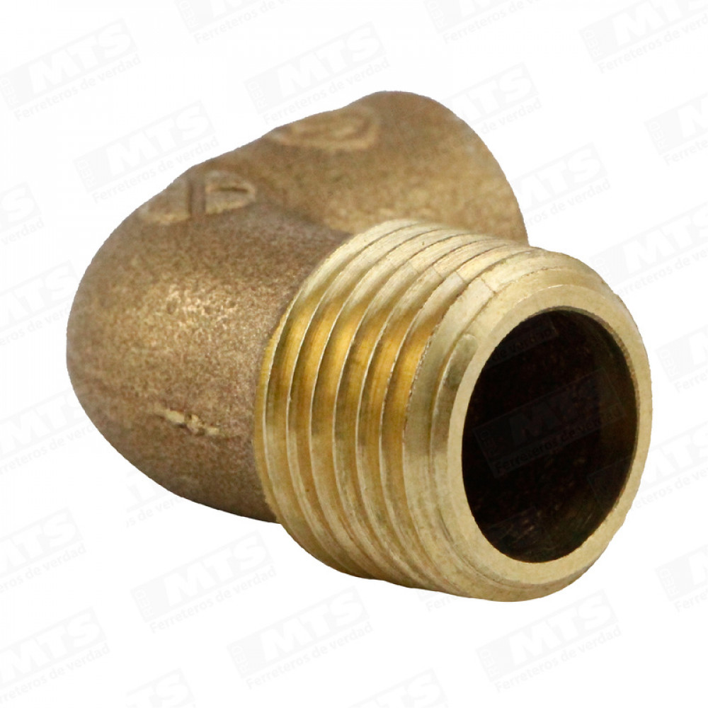 CODO BRONCE SOLDAR HE               1/2