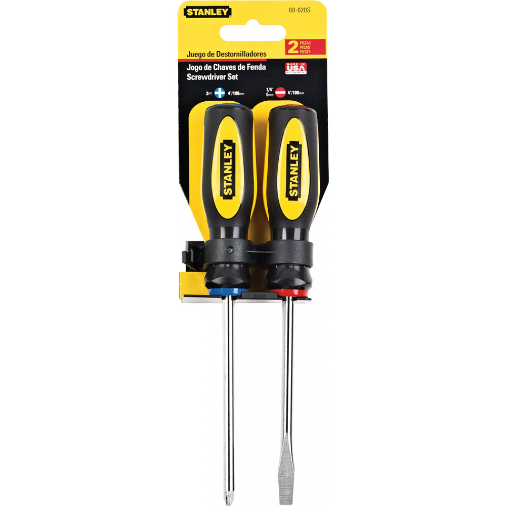 Destornillador Stanley Jgo.2pzs.   60020