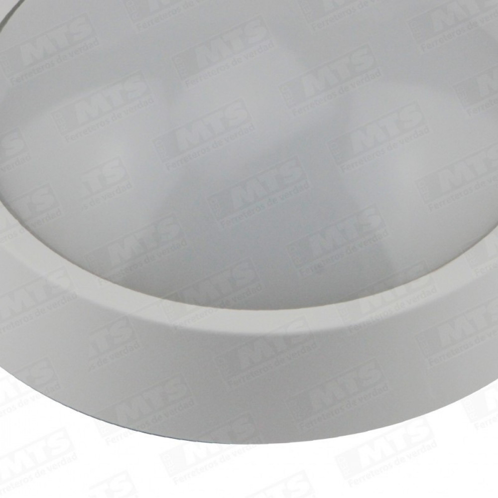 Foco Led S/puesto Redondo 12w     L.fria
