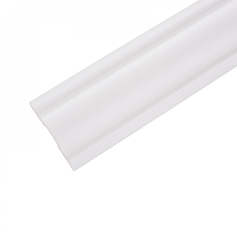 Moldura 1/2 Cana   E14  50x50mm Bco 2m