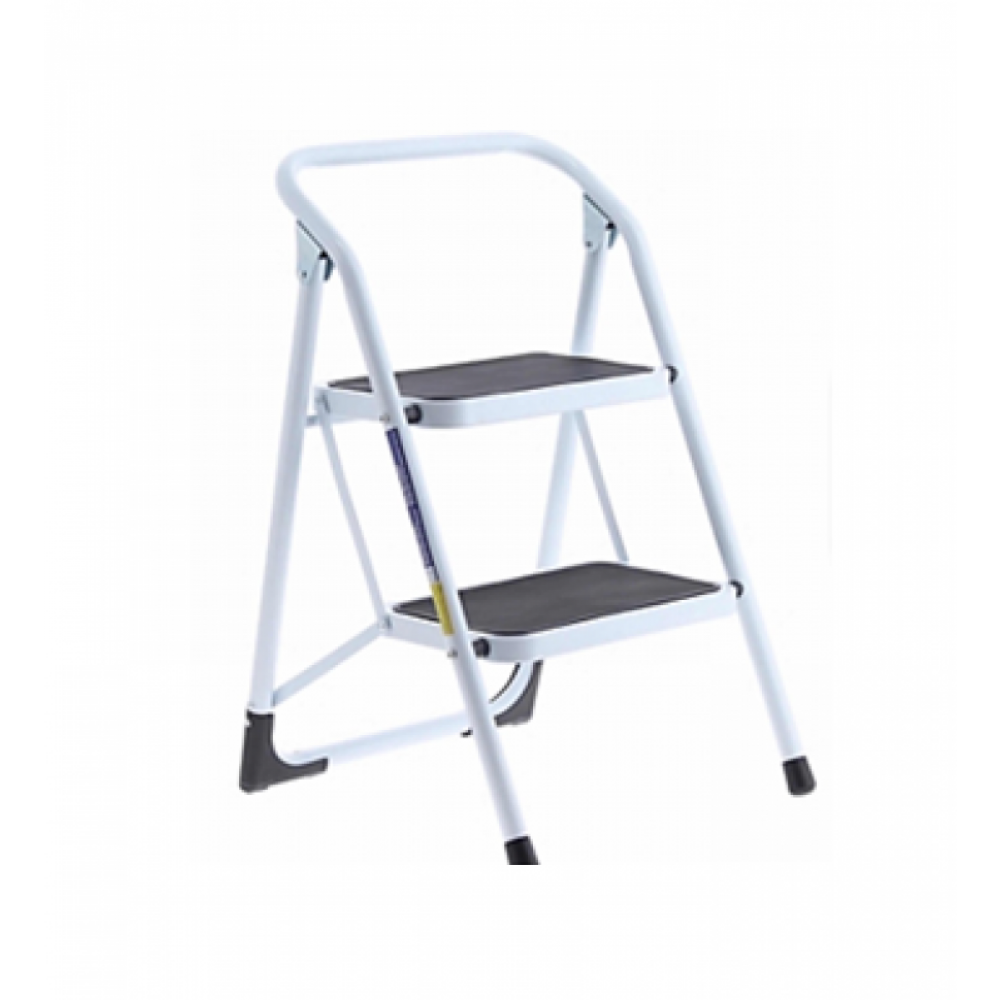 ESCALERA PISO ACERO 2 PELD. (150KG) 70cm