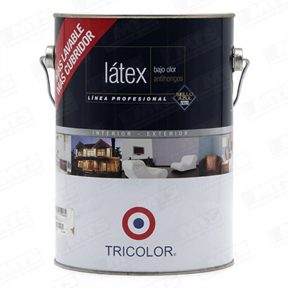 Latex Tricolor Prof.blanco Perfec.1/4 Gl