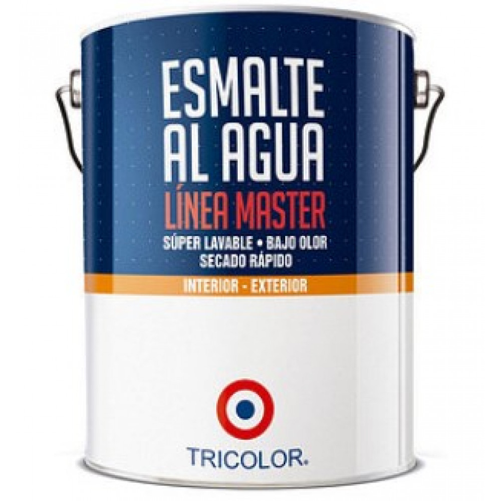 Esmalte Tricolor Master A.agua Pastel1/4