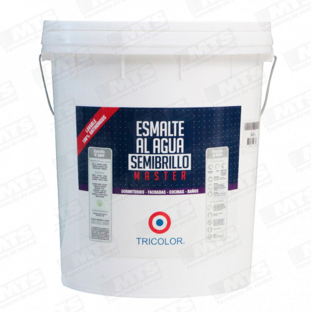 ESMALTE AGUA TRICOLOR MASTER PASTEL   5G