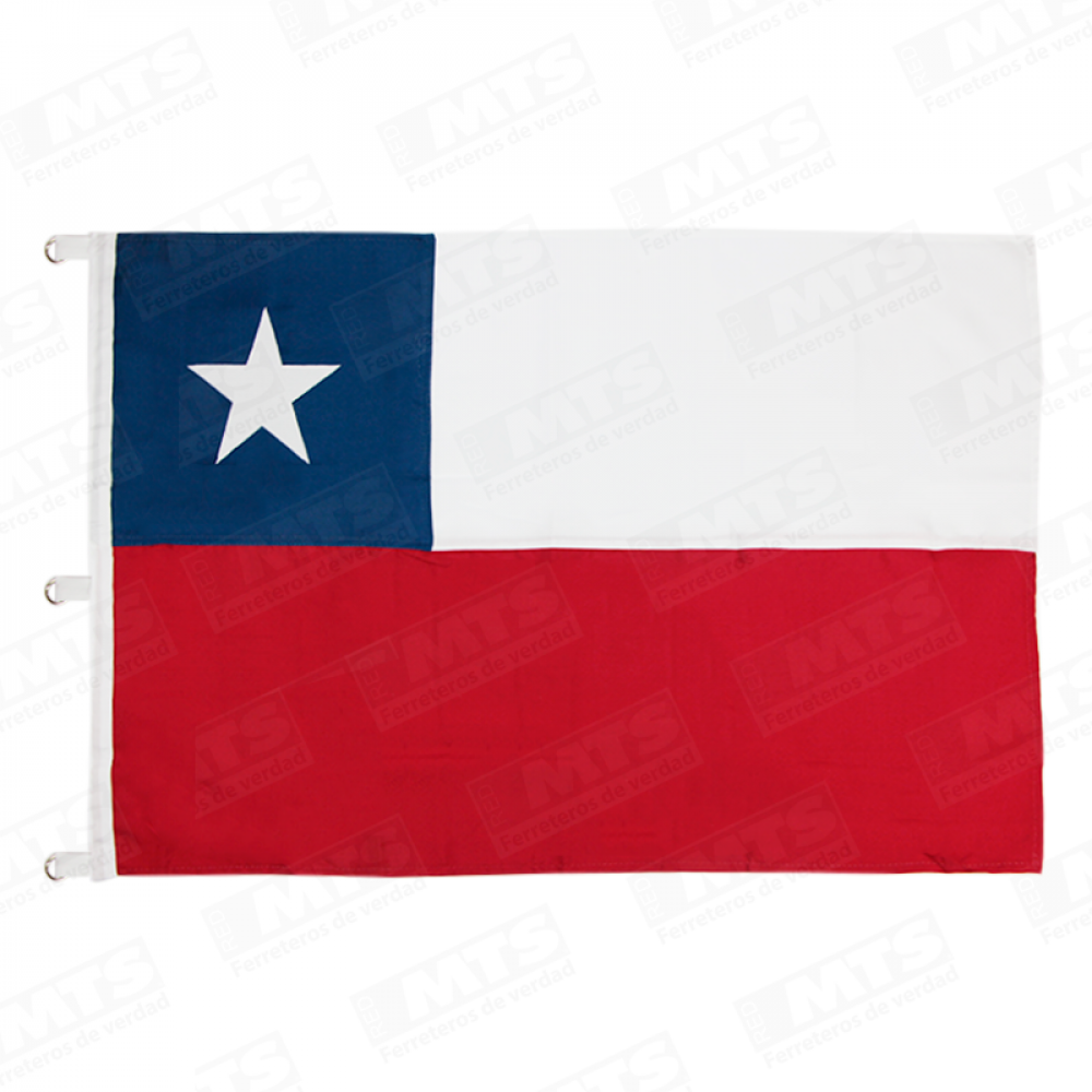 Bandera Chilena Tela           120x180cm