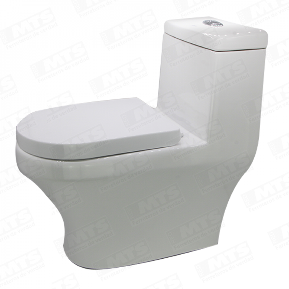 Wc One Piece Bilbao    Dualflush+asiento