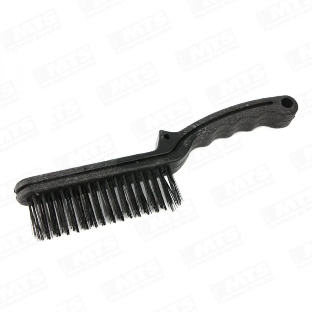 Escobilla Acero C/mango Plastico