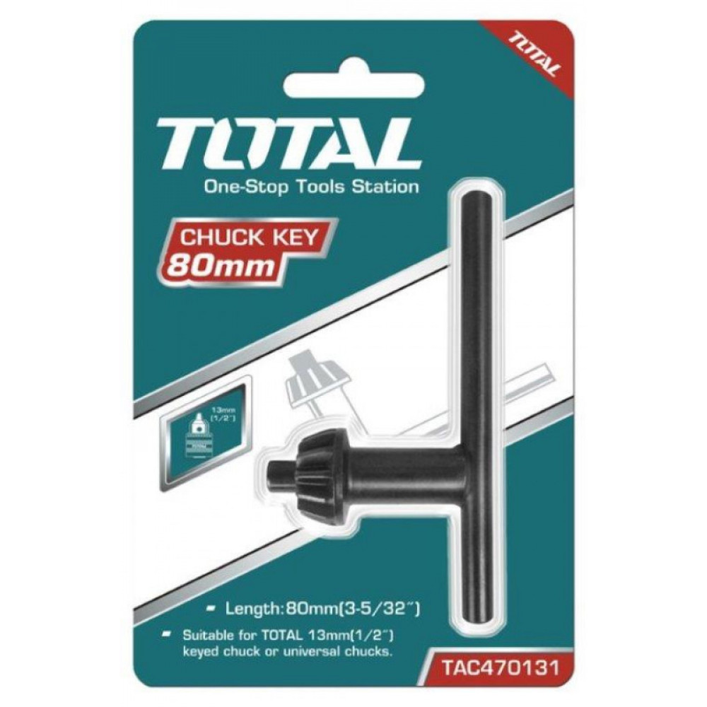 Llave Mandril  Total      13mm
