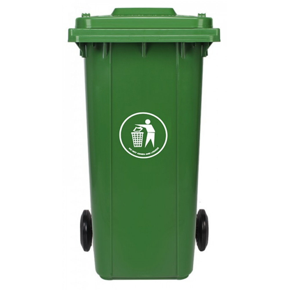 Contenedor Plastico C/tapa Azul 240lts.