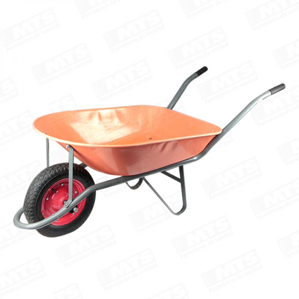 CARRETILLA LIVIANA CON RUEDA      60 LTS