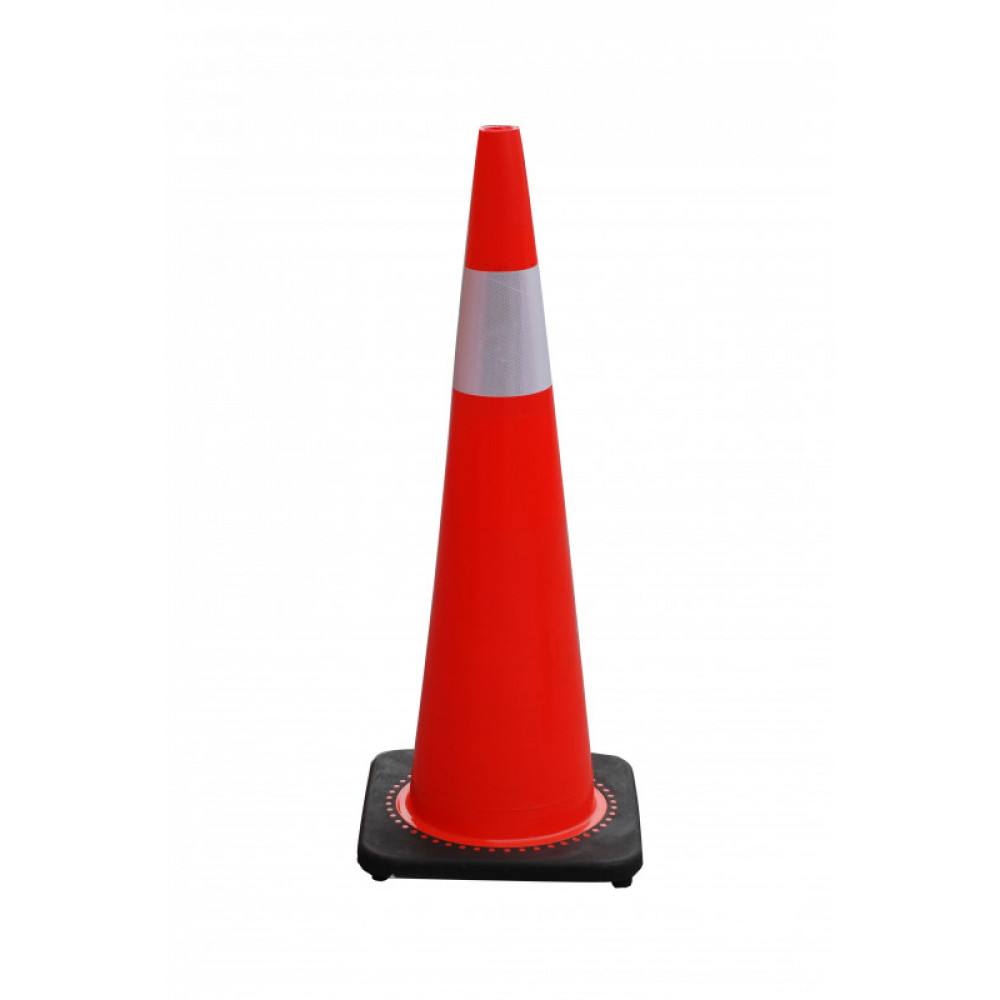 Cono Senalizacion Naranja C/cinta    36