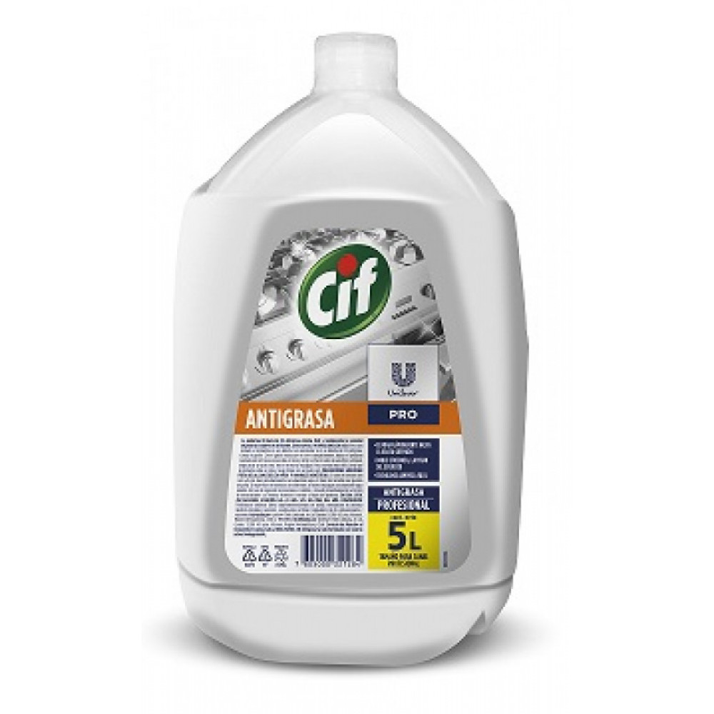 Limpiador Antigrasa Cif Pro        5lt