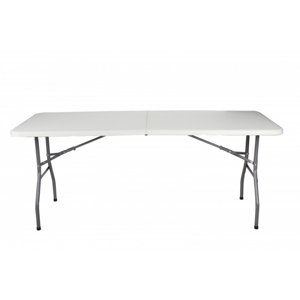 Mesa Plegable Blanca        180x74x74 Cm