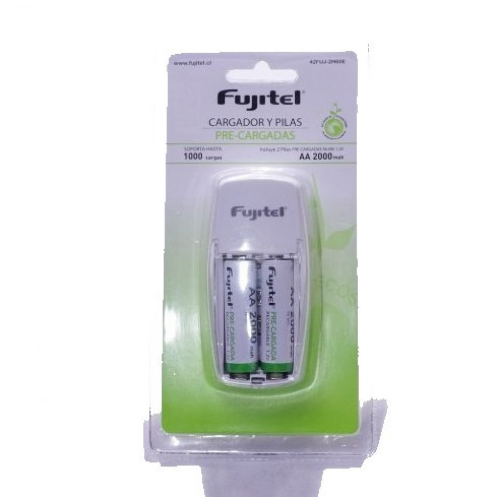 Cargador Bateria Fujitel C/2 Pilas    Aa