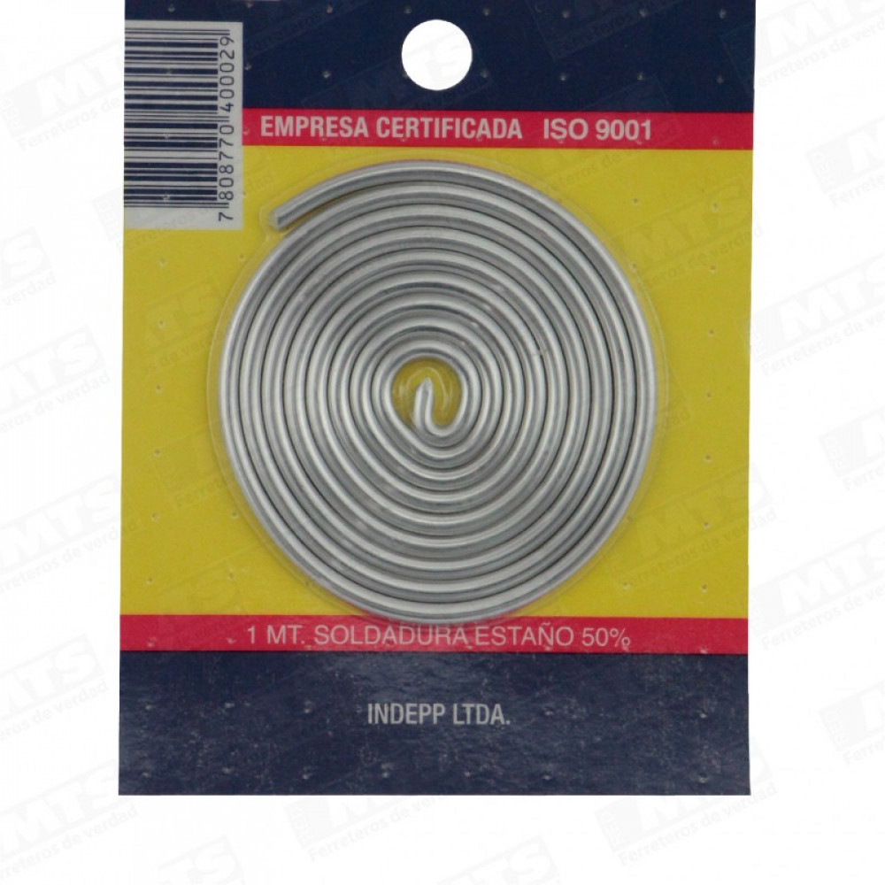 SOLDADURA INDEPP SIN PASTA DISPLAY      