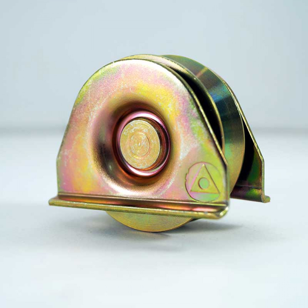 RUEDA DUCASSE C/PLACA (100KG)       64MM