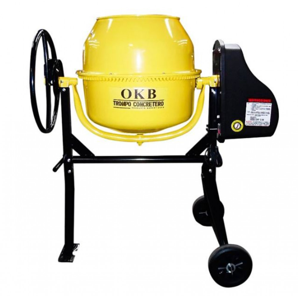 Betonera Mosay 3/4hp 1400rpm 220v 140lts