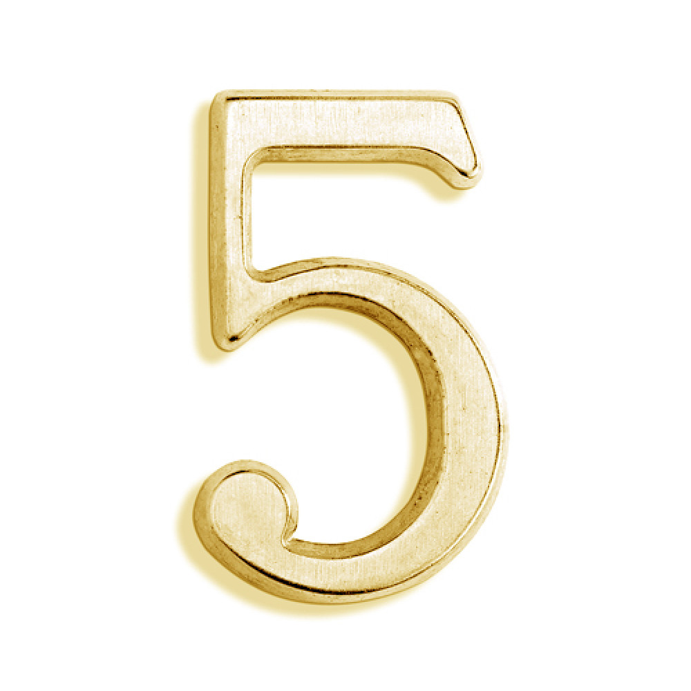 NUMERO 5 BRONCE POLI 171-7 SP        7CM